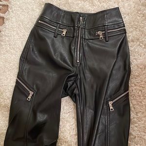 Tiger Mist leather pants